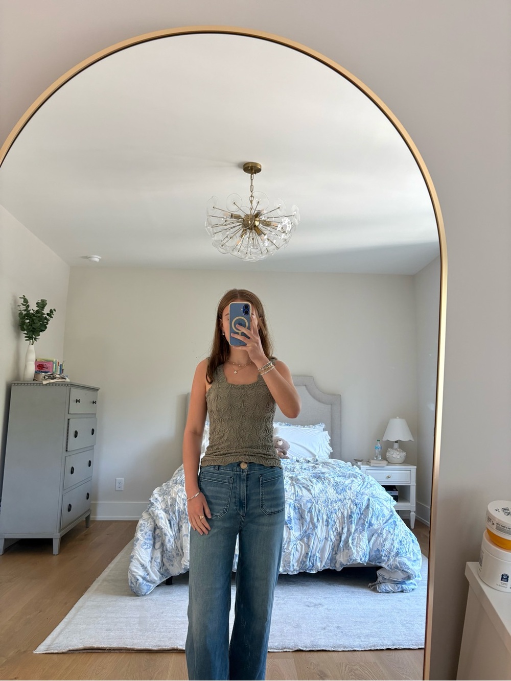 Altar'd State Olive Green Tank